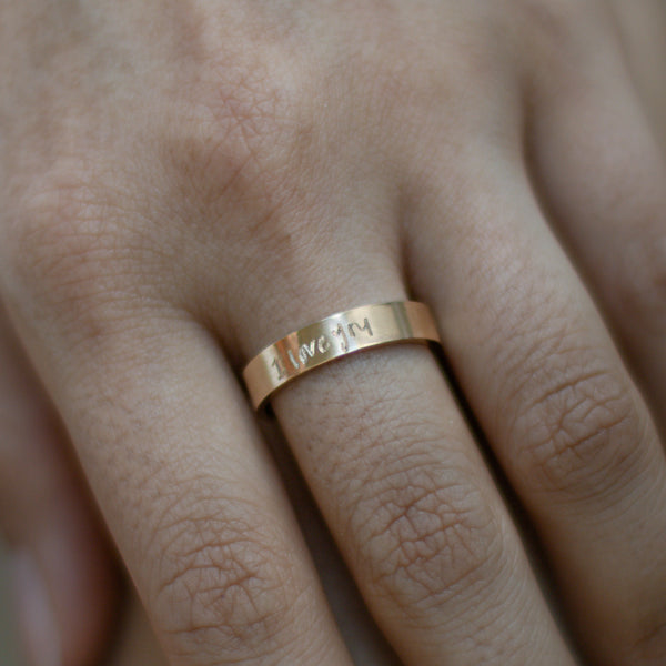 Handwriting Ring