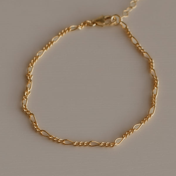 Figaro Chain Bracelet