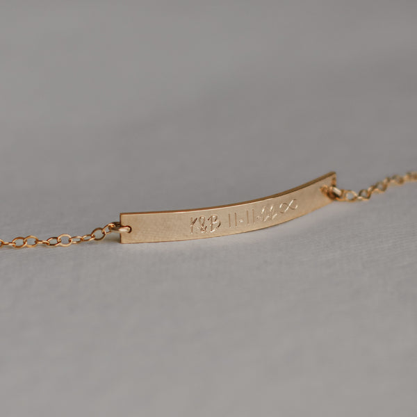 Classic Bar Bracelet