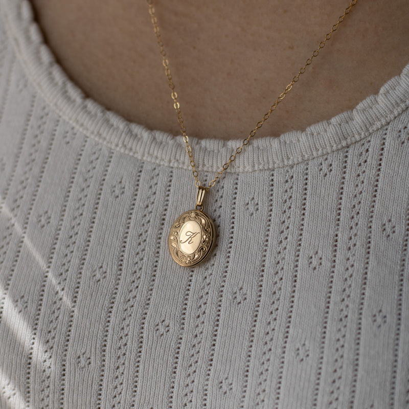 Vintage Oval Locket